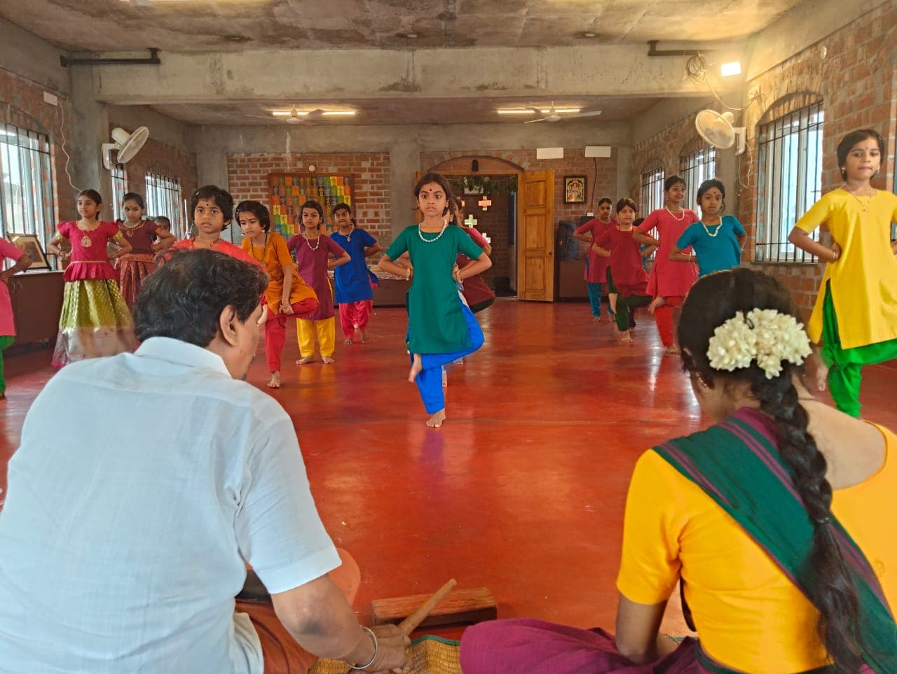 Bharatanatyam dancer